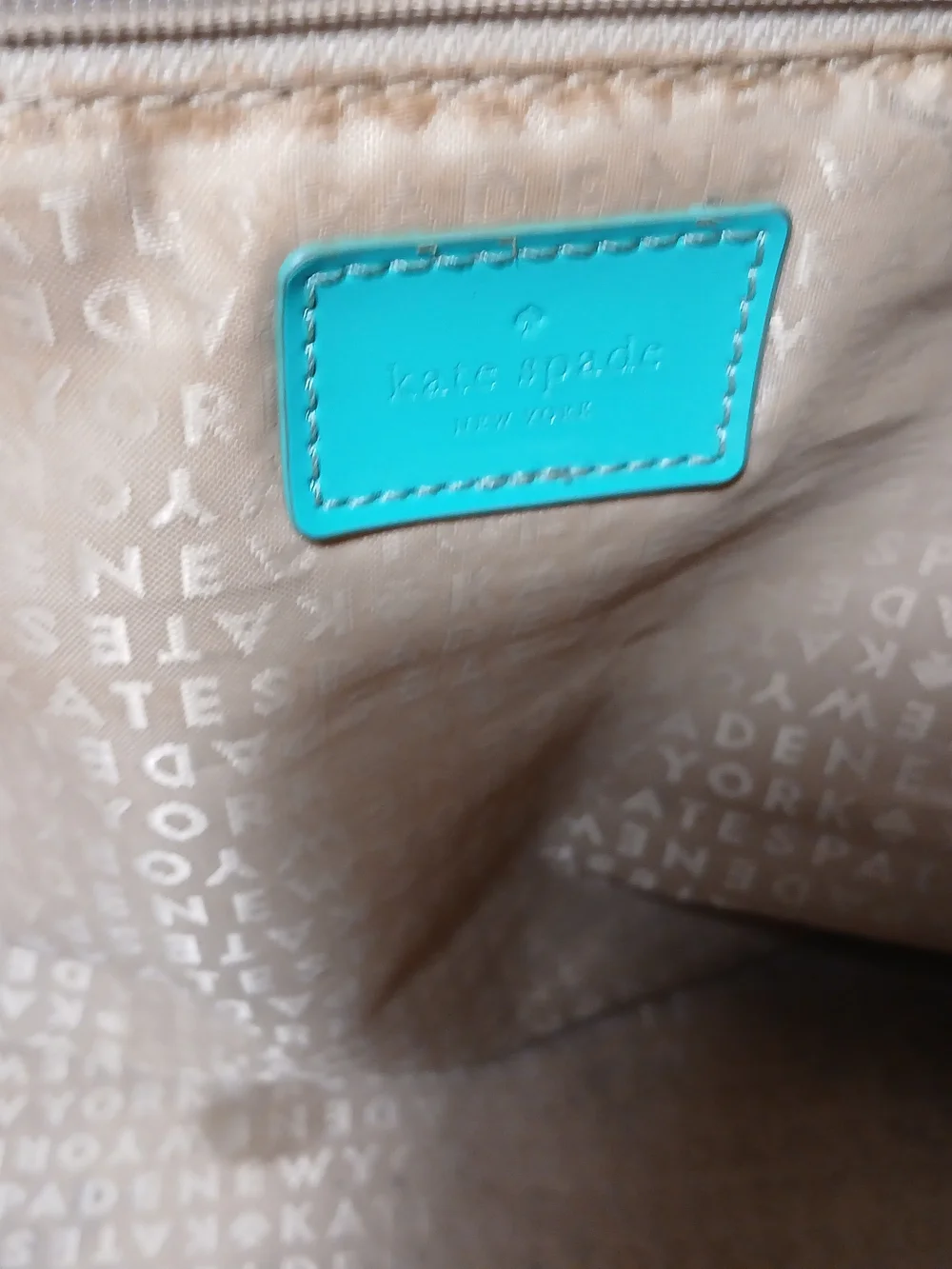 kate spade large teal